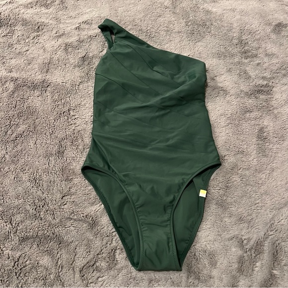 Summersalt One-Shoulder Green Swim One Piece - Picture 3 of 7